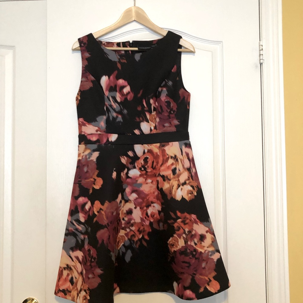 Flare Floral Dress
